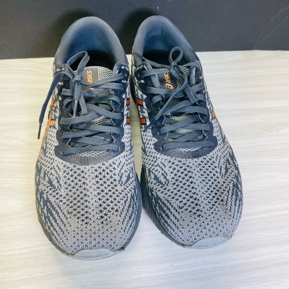 Men's Asics Gel DS Trainer 25 1011A675 Gray Gold Running Shoes Lace Up Sz 11 - Picture 3 of 8